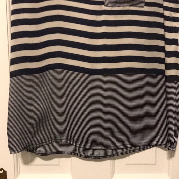 Romy Blue and white striped tank top - Picture 3 of 5